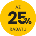 25% rabatu