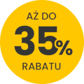 aż do 35% rabatu