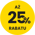 aż do 25% rabatu