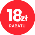 18 zł rabatu