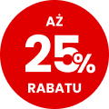 25% rabatu