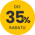 do 35% rabatu